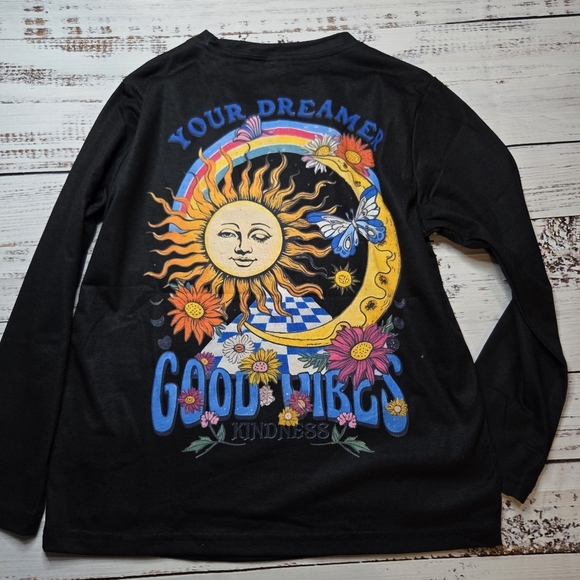 Shein Boys Lot Of 3 Long Sleeve Graphic Tees & 2 Jogger Pants Sz 9 NEW - Picture 3 of 9